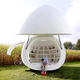 Illustration for article titled Blob VB3 Mobile Living Space Is a Cross Between an Egg, Trailer and a C130